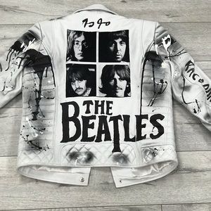 Beatles “White Album” Leather Jacket